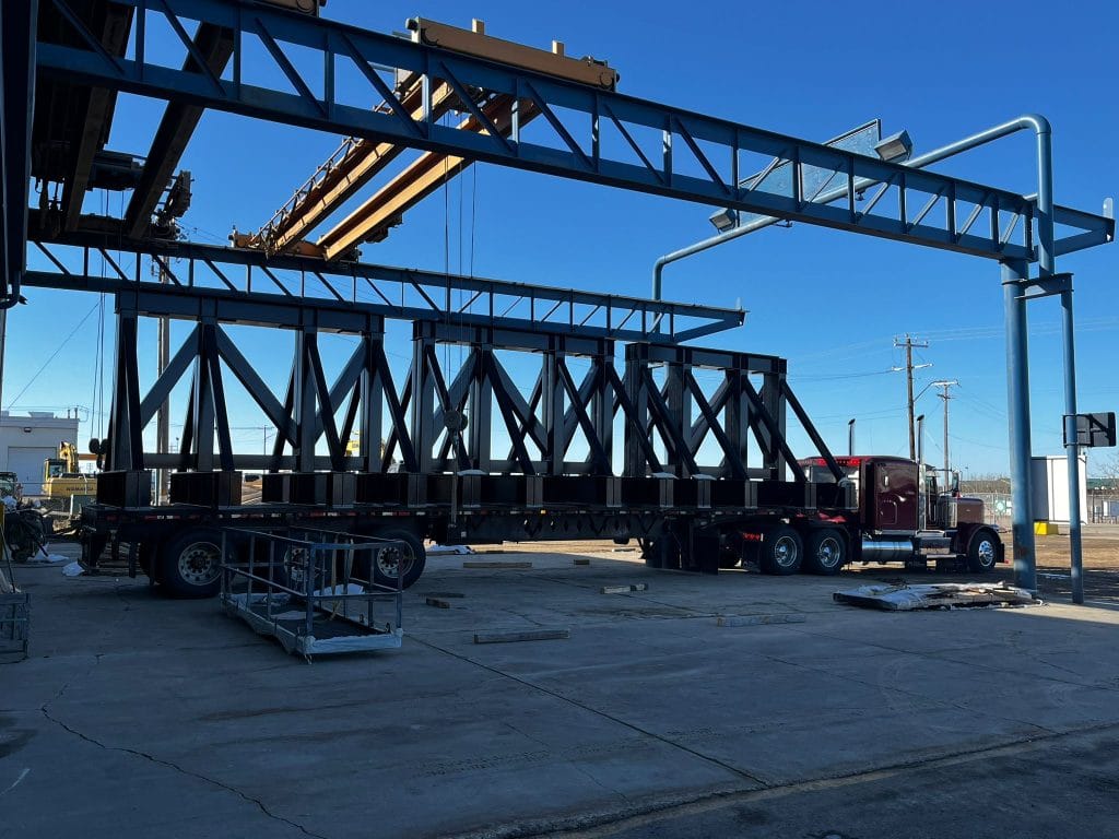 Wild Horizon Ventures heavy haul truck in the Peace Region